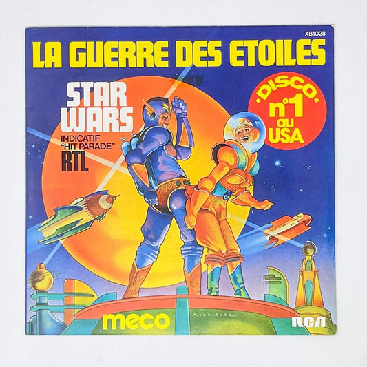 Vintage Zafiro Star Wars Non-Toy Star Wars Disco 7" Record - MECO - France (1977)